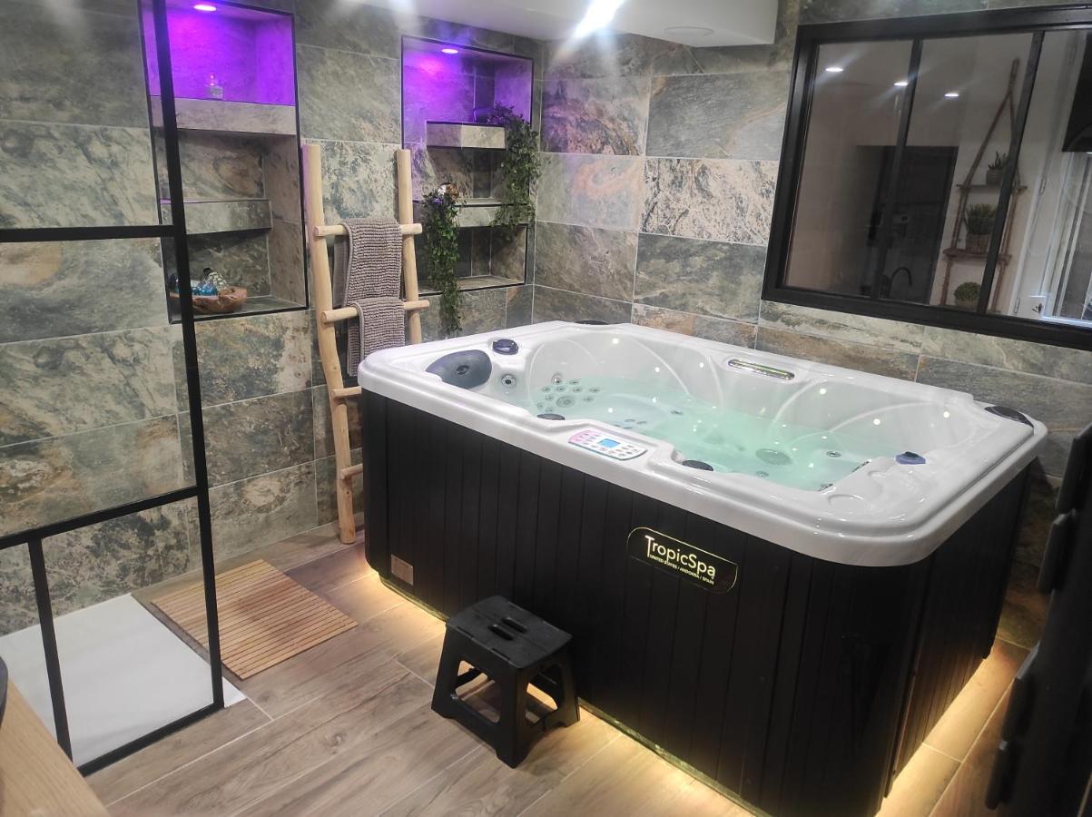 鲁昂Nuit De La Sagesse "Jacuzzi Terrasse Et Parking Prive"公寓 外观 照片