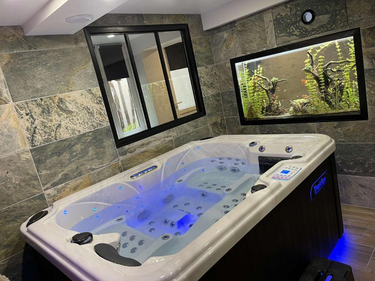 鲁昂Nuit De La Sagesse "Jacuzzi Terrasse Et Parking Prive"公寓 外观 照片